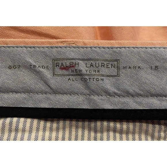 Polo Ralph Lauren Salmon Pink Cotton‎ 9.5” Shorts Men’s Size 38 (1118) - Picture 3 of 6